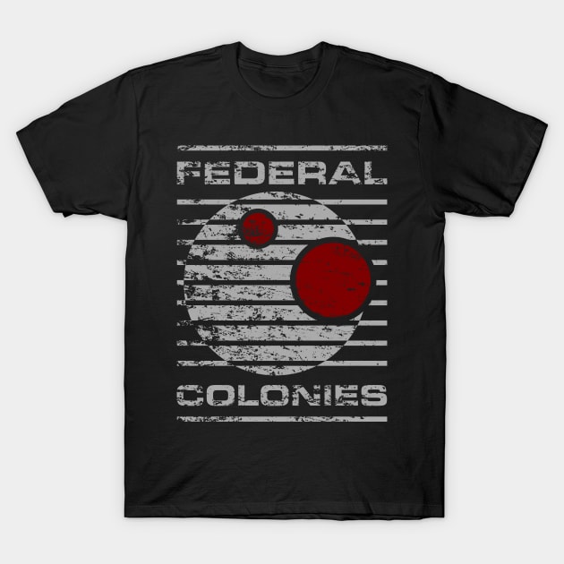 Federal Colonies T-Shirt by synaptyx